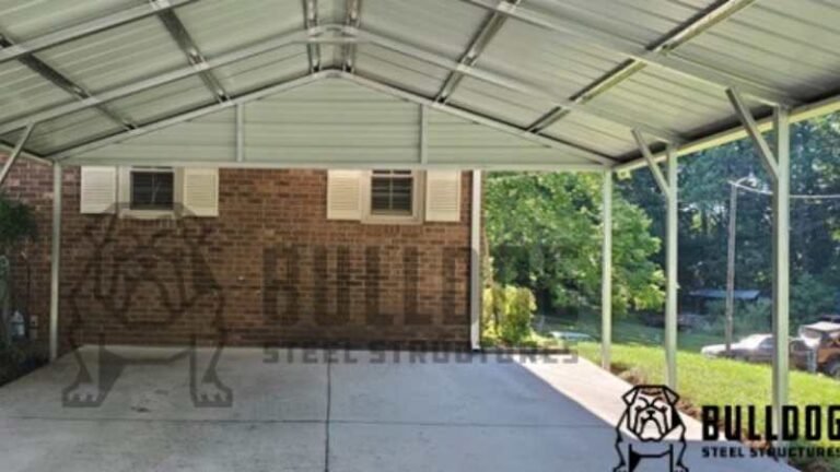Metal Carports With Storage | Custom & Durable Solutions – Bulldog Steel Structures